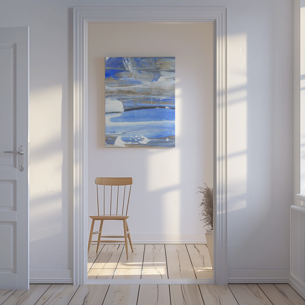 Dynamic Colorful Brushstrokes | Canvas