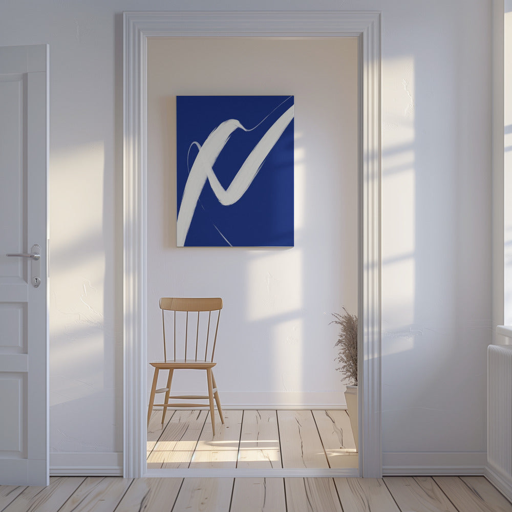 Blauwe Werveldans | Canvas