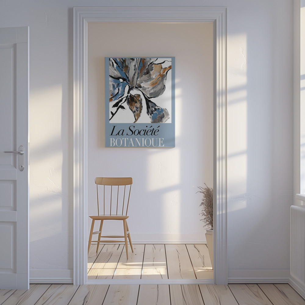 La Société Botanique Blueflower 2 | Canvas