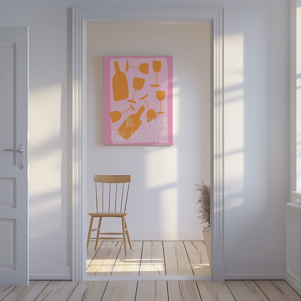 Elegant Leisure Vibes | Canvas