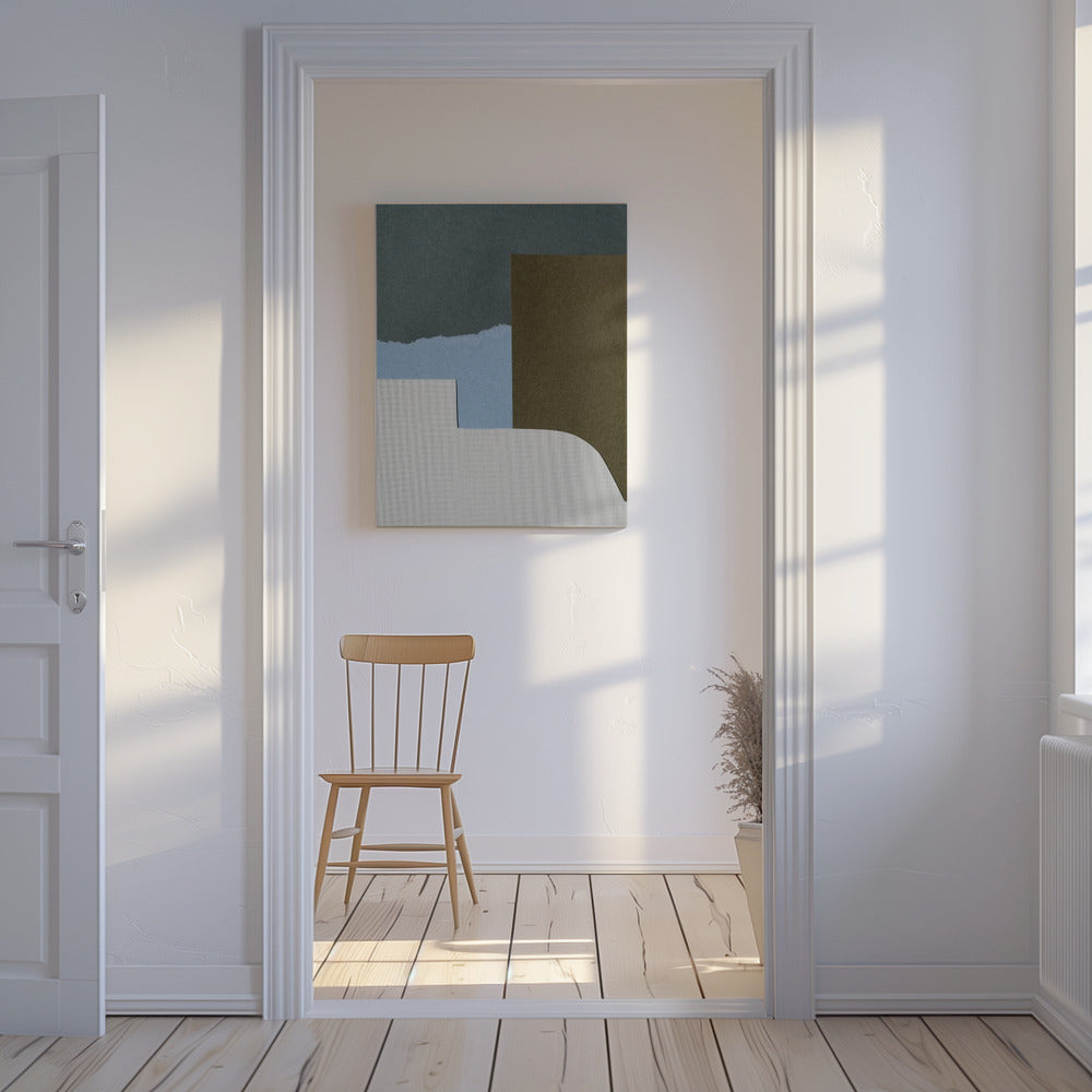 Gescheurd papier 12 | Canvas