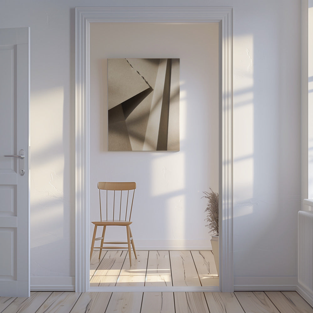 Papieren en Schaduwen 7 | Canvas