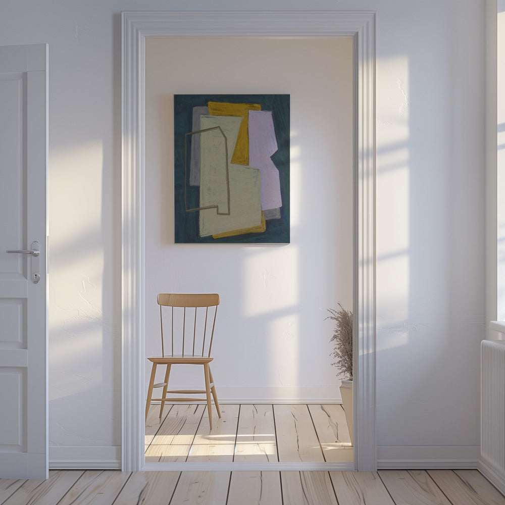 Krijt en vormen 1 | Canvas