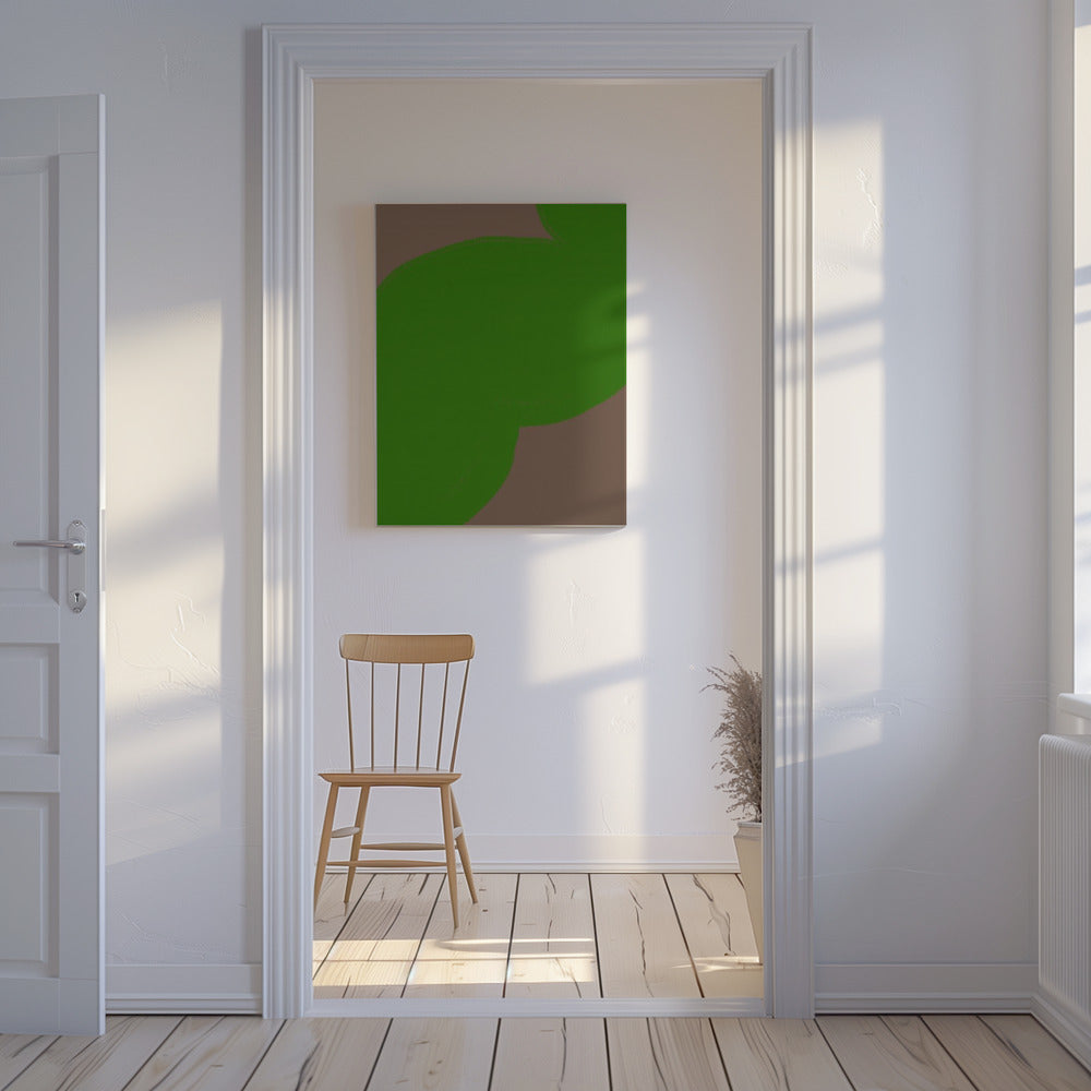 Groene Fluisteringen | Canvas