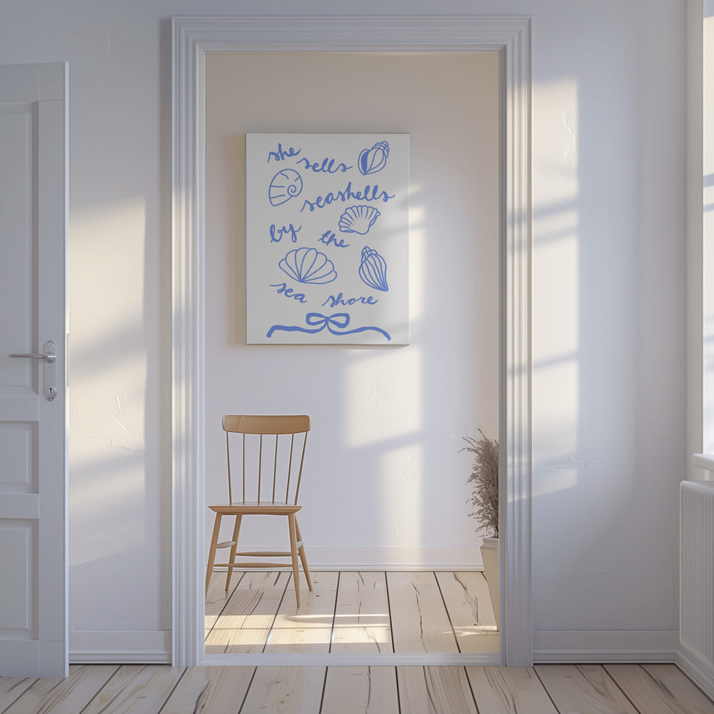 Seashell Serenity | Canvas
