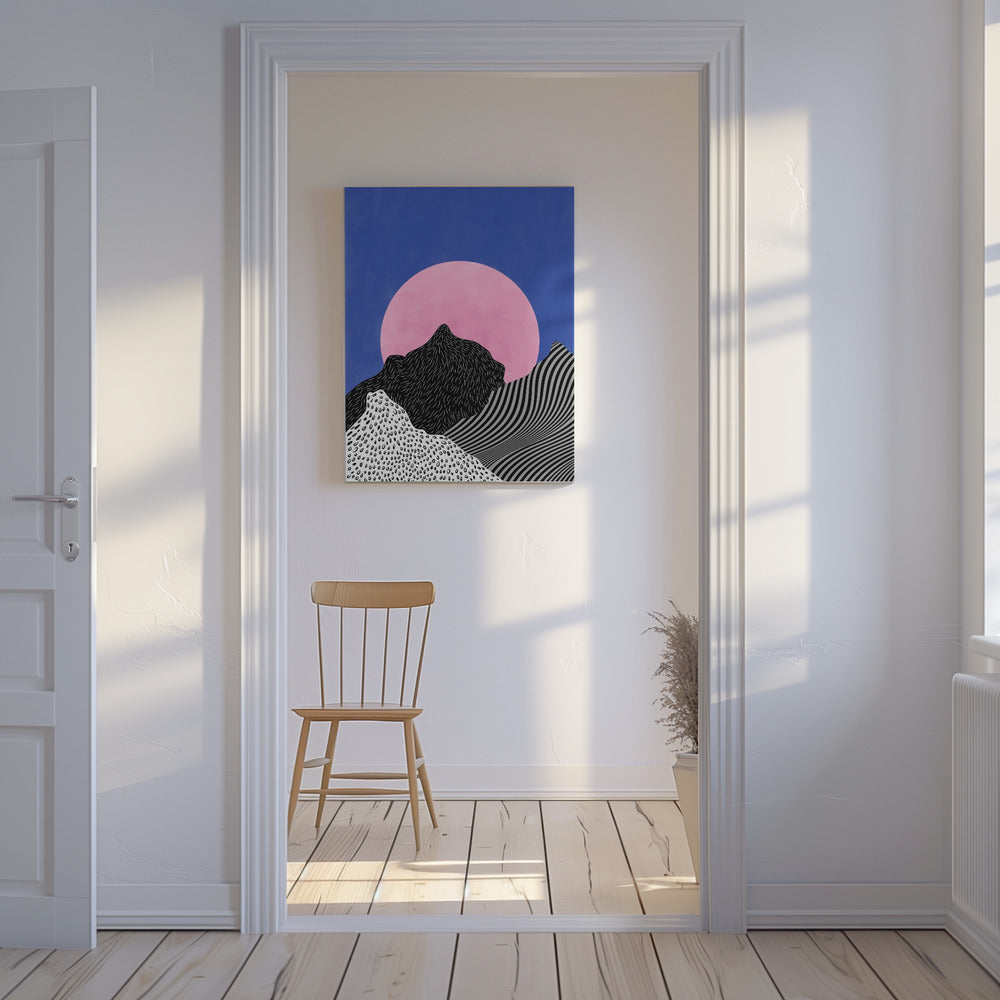 Surrealistische pieken | Canvas