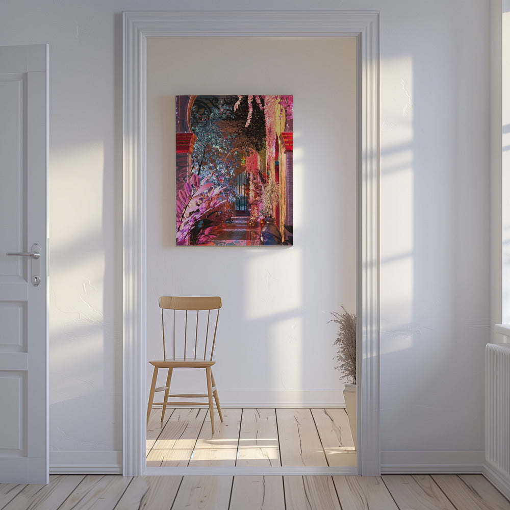 Gloeiend Paleis | Canvas