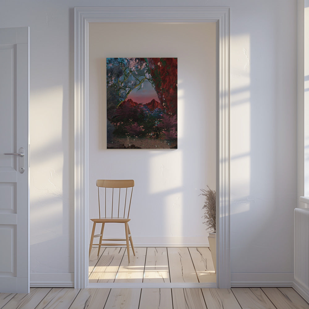 Stilleven Visvijver | Canvas