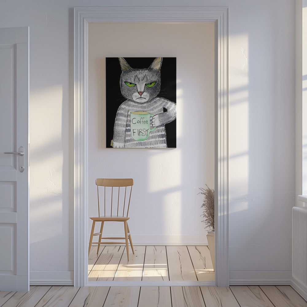Koffiekat | Canvas