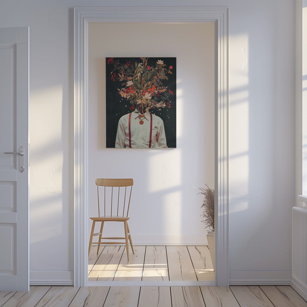 Gebladerte door Frank Moth | Canvas