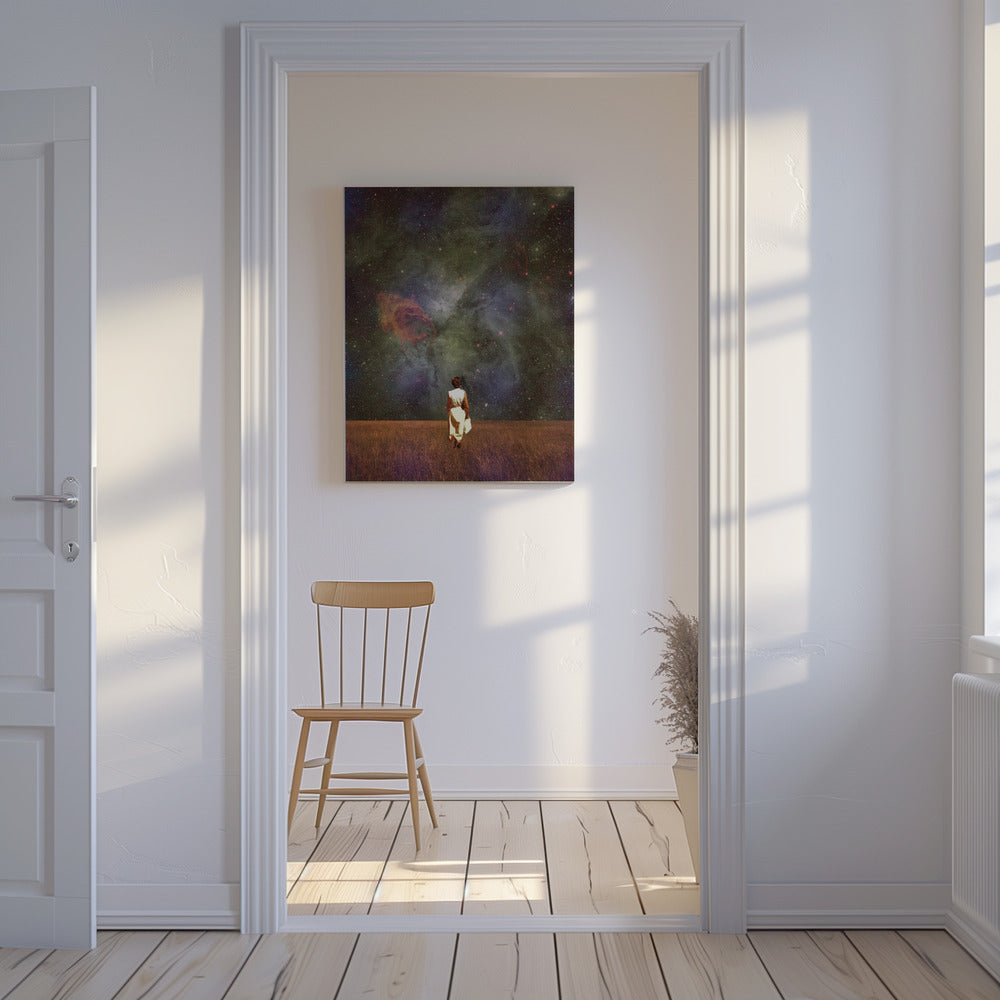 Volg mij van Frank Moth | Canvas