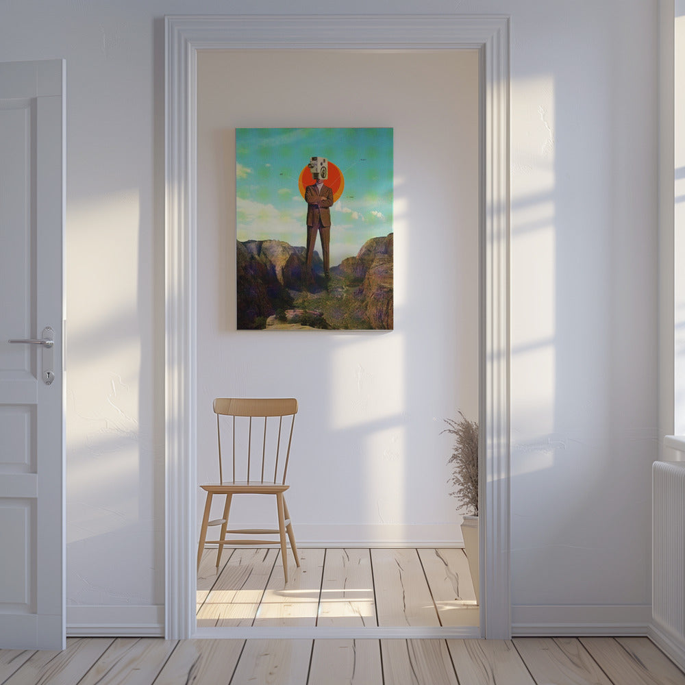 Video404 door Frank Moth | Canvas