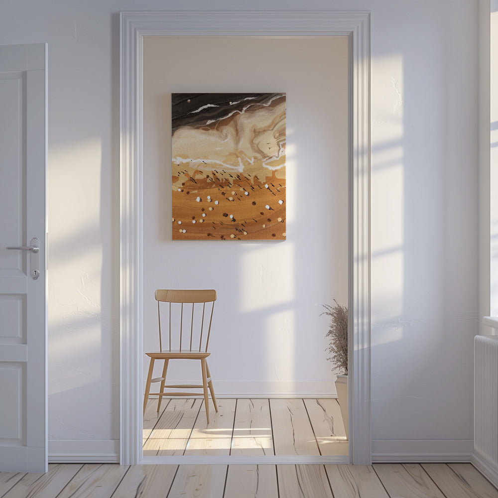 Koffiestrand | Canvas