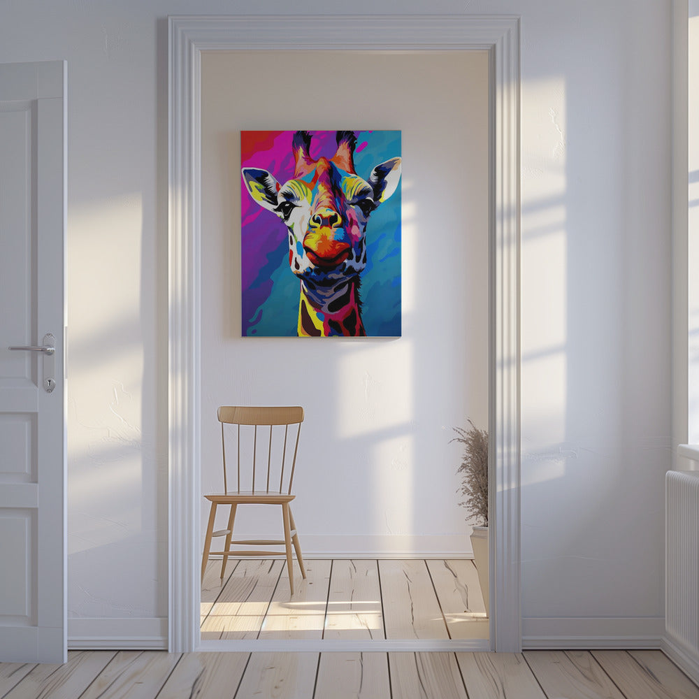 Giraf Pop Art | Canvas