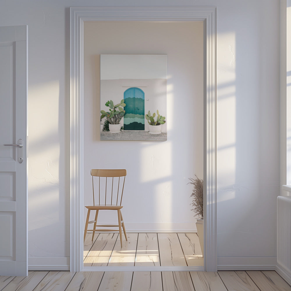 De Ostuni-deur | Canvas