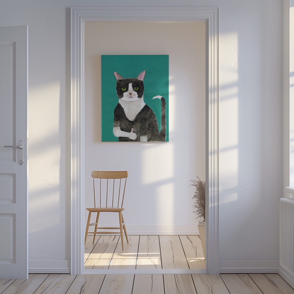Cat thumbs up | Canvas
