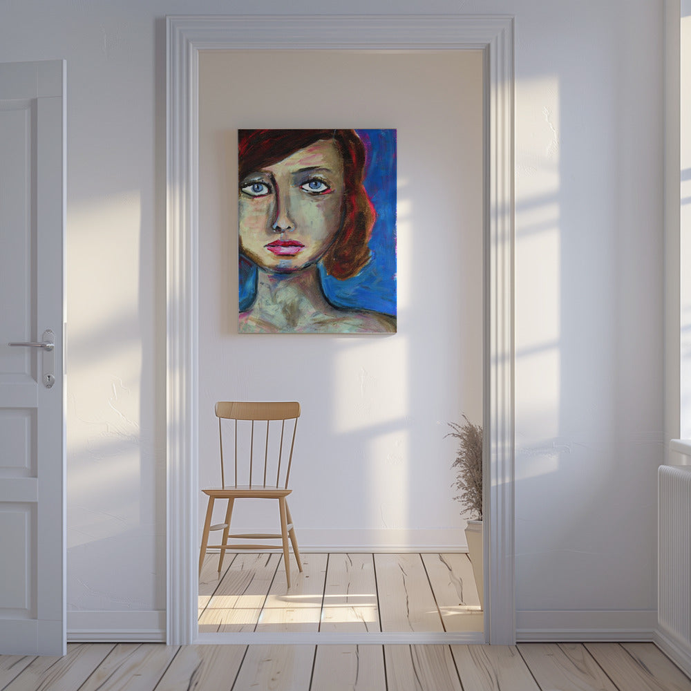 Blauwe Ogen | Canvas