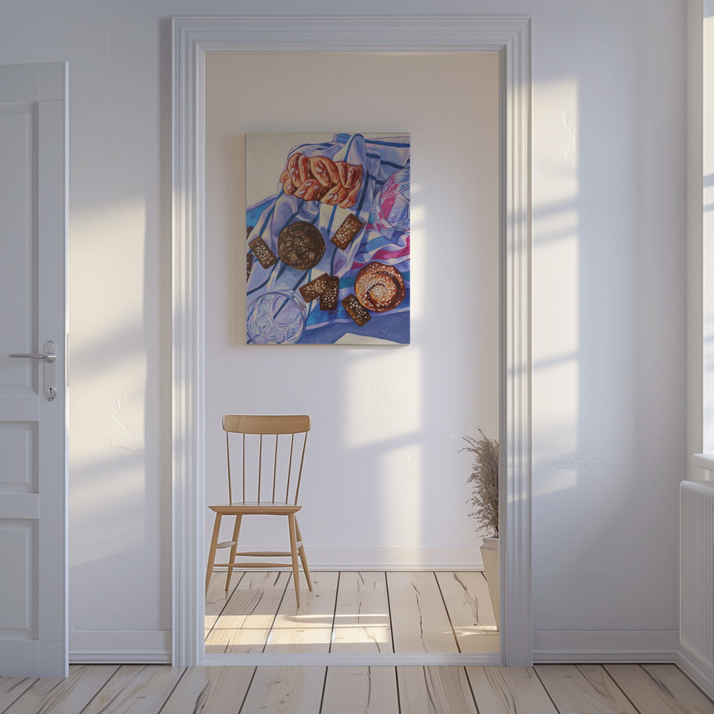 Winterochtend | Canvas