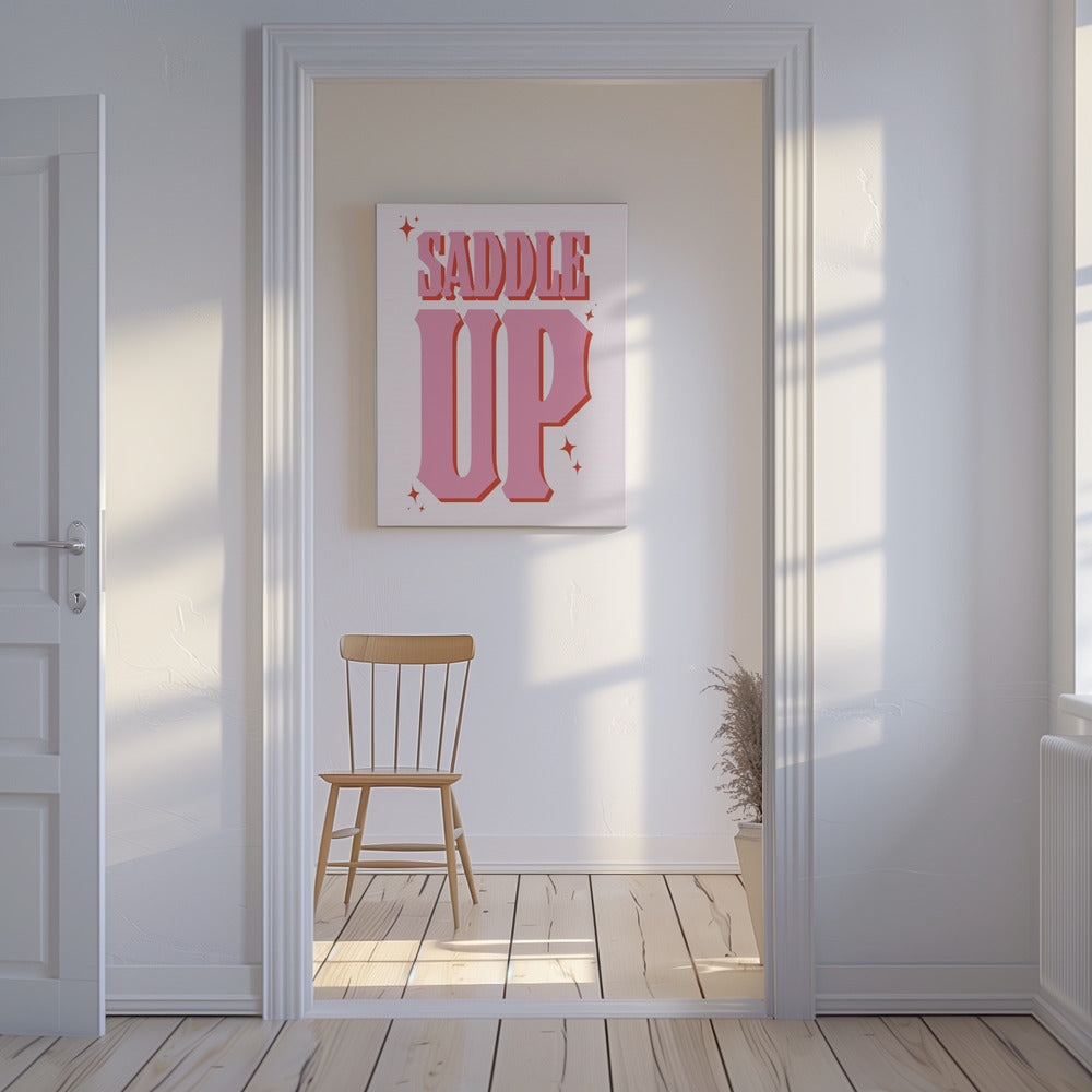 Zadel op | Canvas