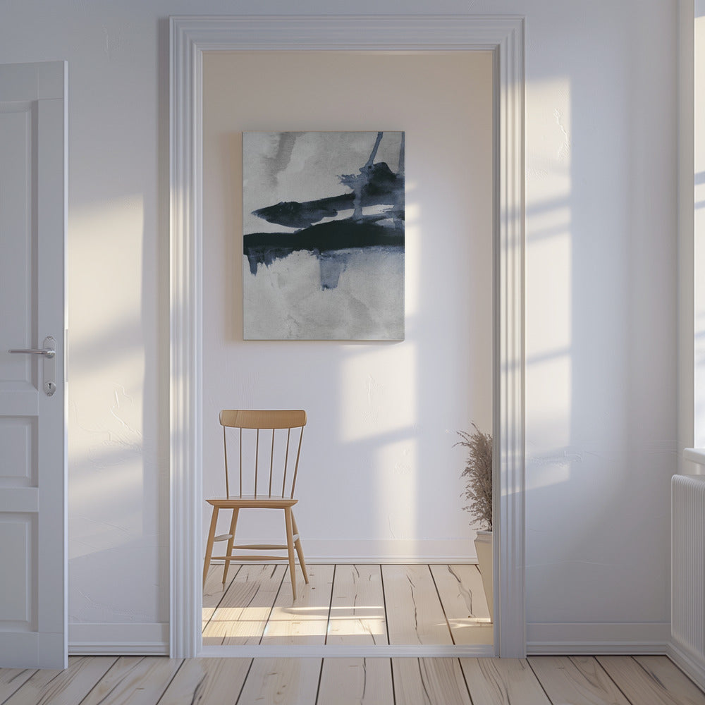 Blauw 1 | Canvas
