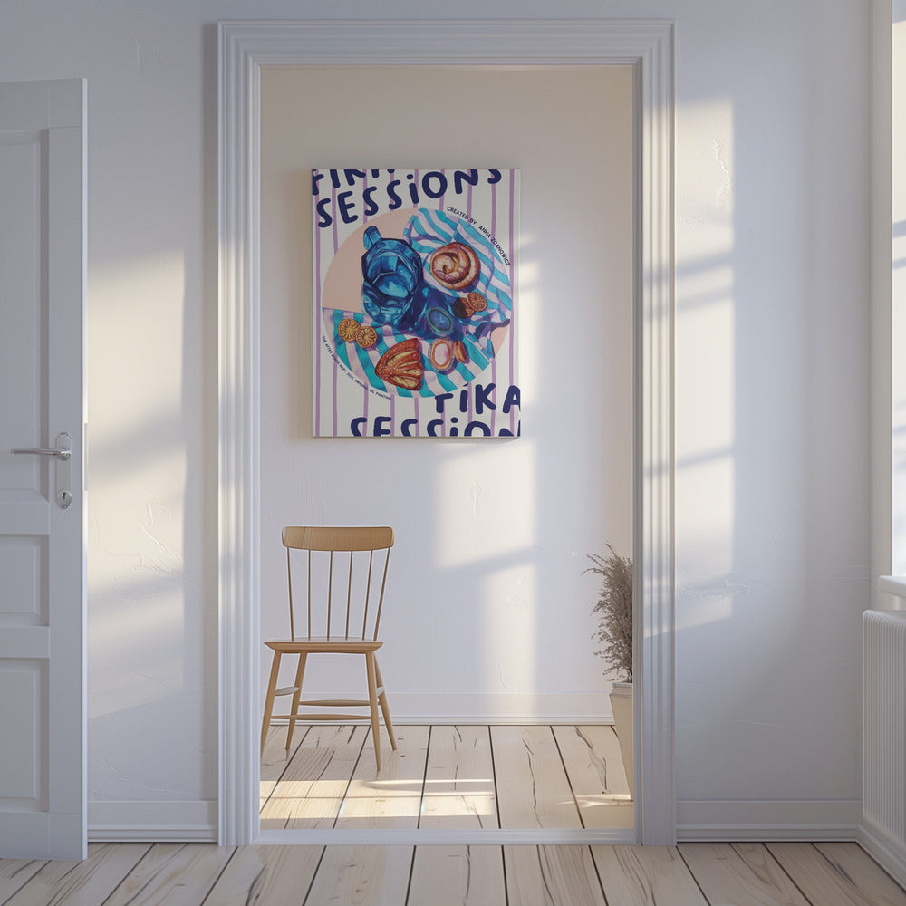 Het na-stranddutje | Canvas