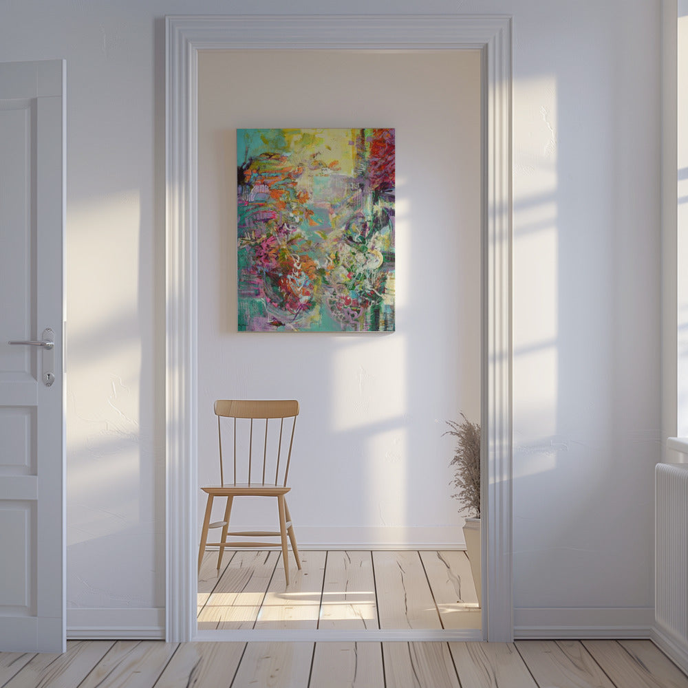 Among The Orchids | Canvas