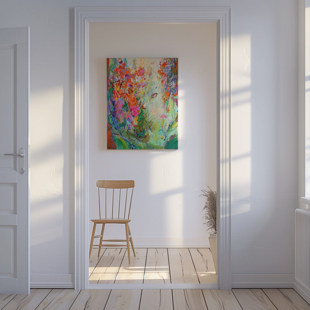 Vibrant Garden Bliss | Canvas