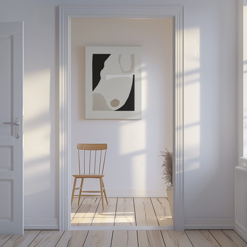Abstracte vormen 1 | Canvas