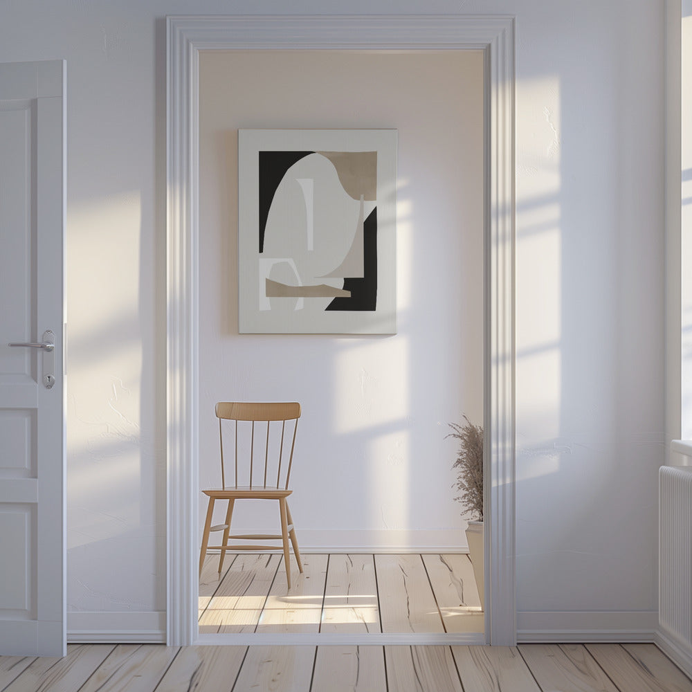 Abstracte vormen 3 | Canvas