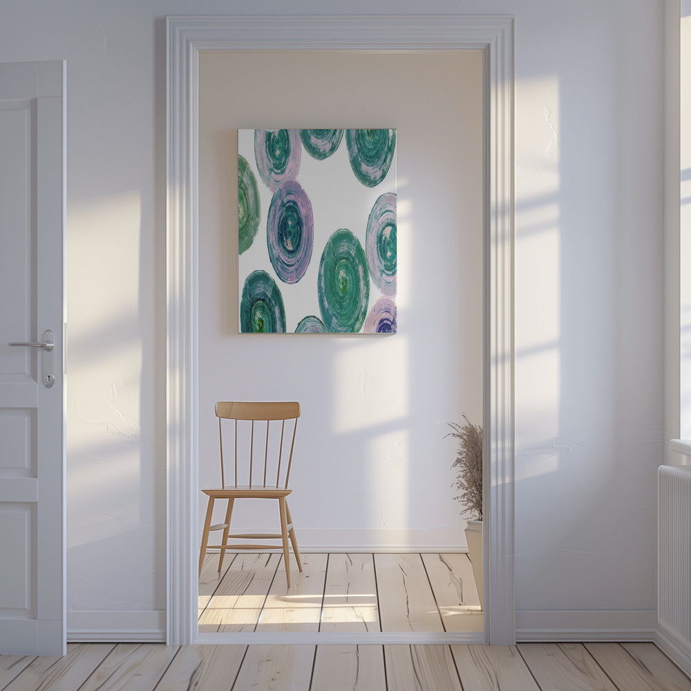 Draaiende Wervelingen 1 | Canvas