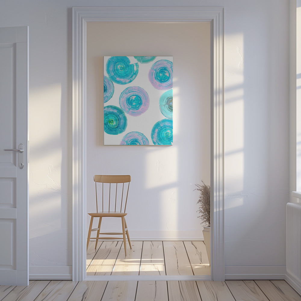 Spinning Whirls 3 | Canvas