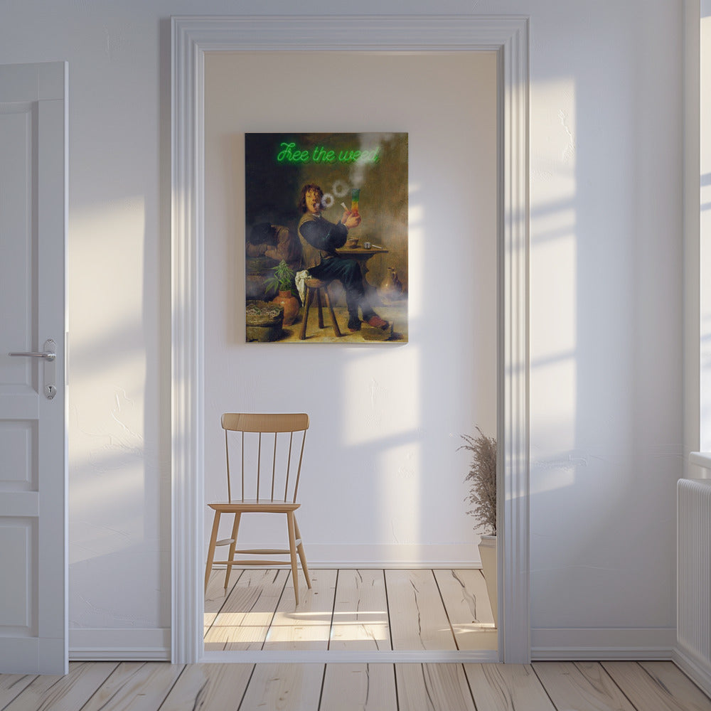 Bevrijd het onkruid | Canvas