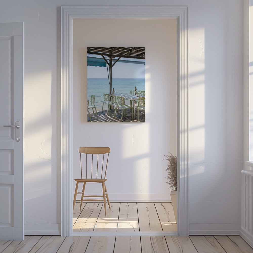 Uitzicht op de oceaan in Marokko | Canvas