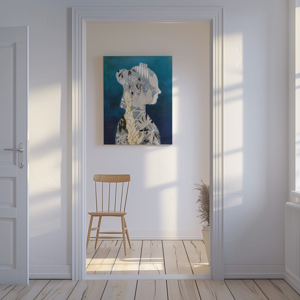 Blauw Verliefd | Canvas