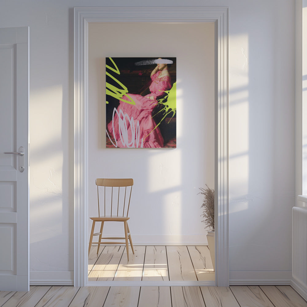 Neonroze jurk Ratio2x3 | Canvas