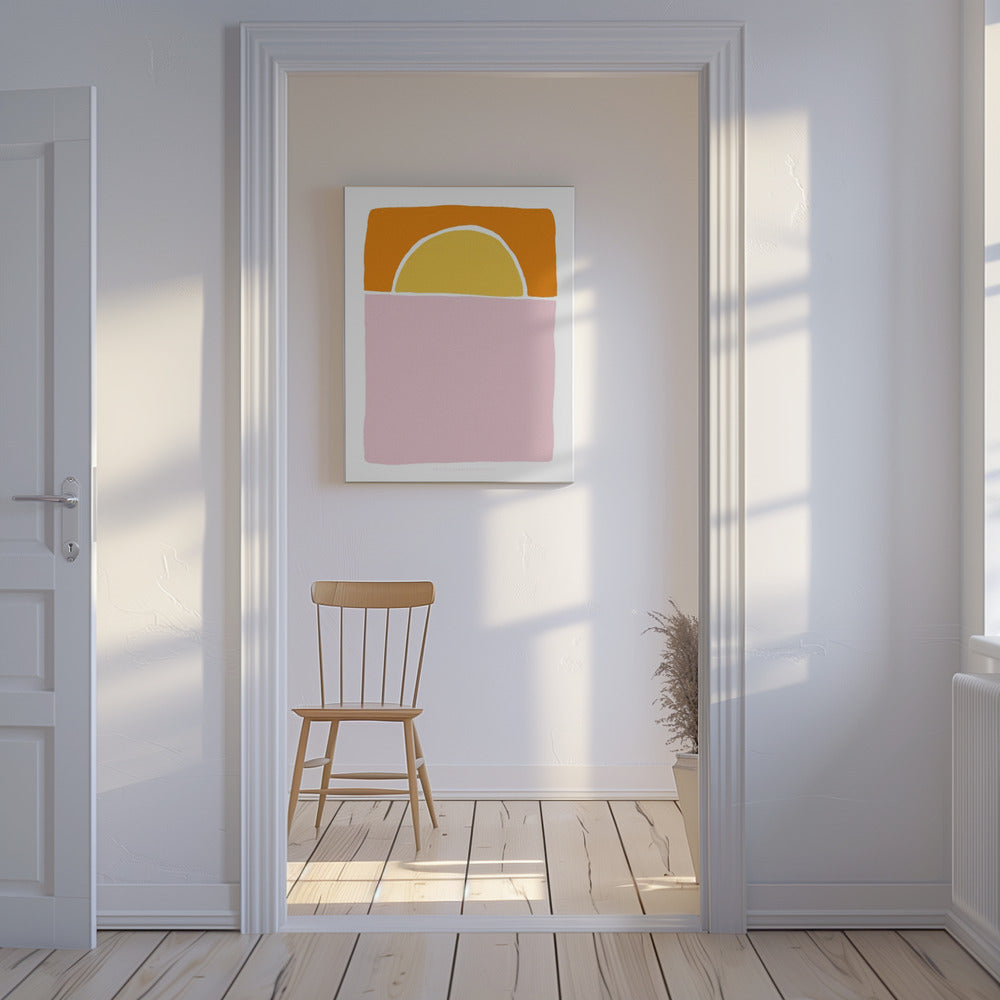 Pandc Zonsondergang Kopie | Canvas