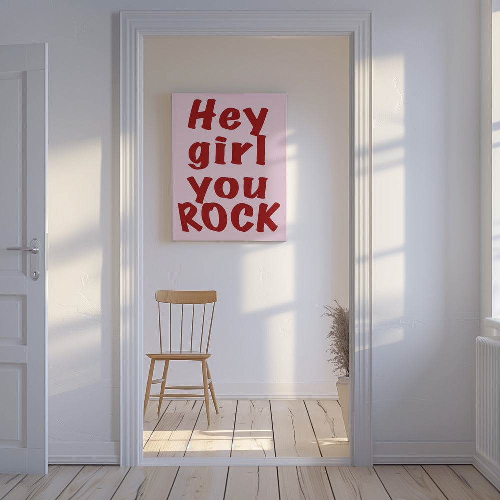 Jij bent geweldig! | Canvas