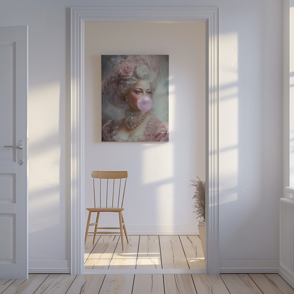 Pastel Marie Antoinette Bubblegum | Canvas