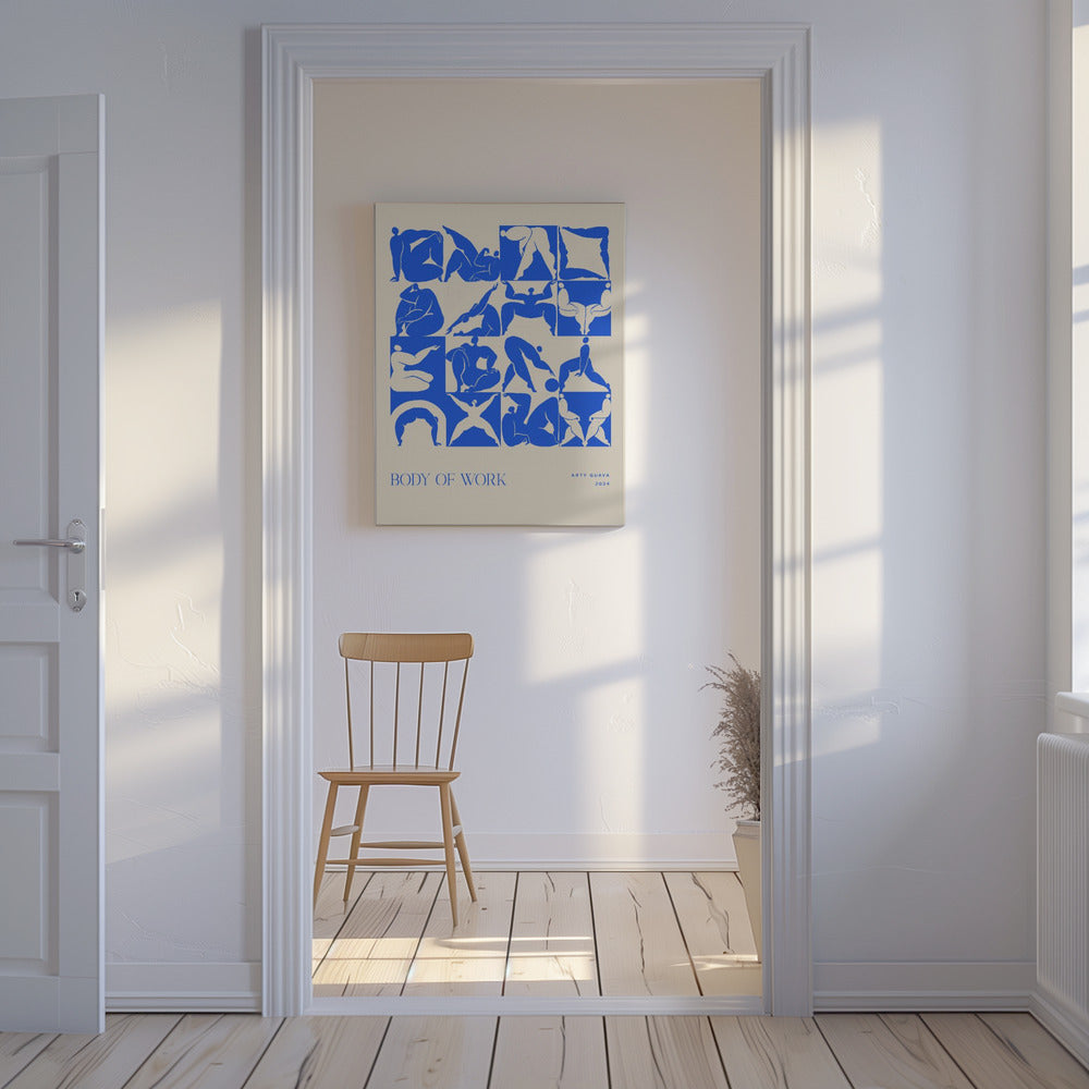 Body of Work (blue) | Canvas