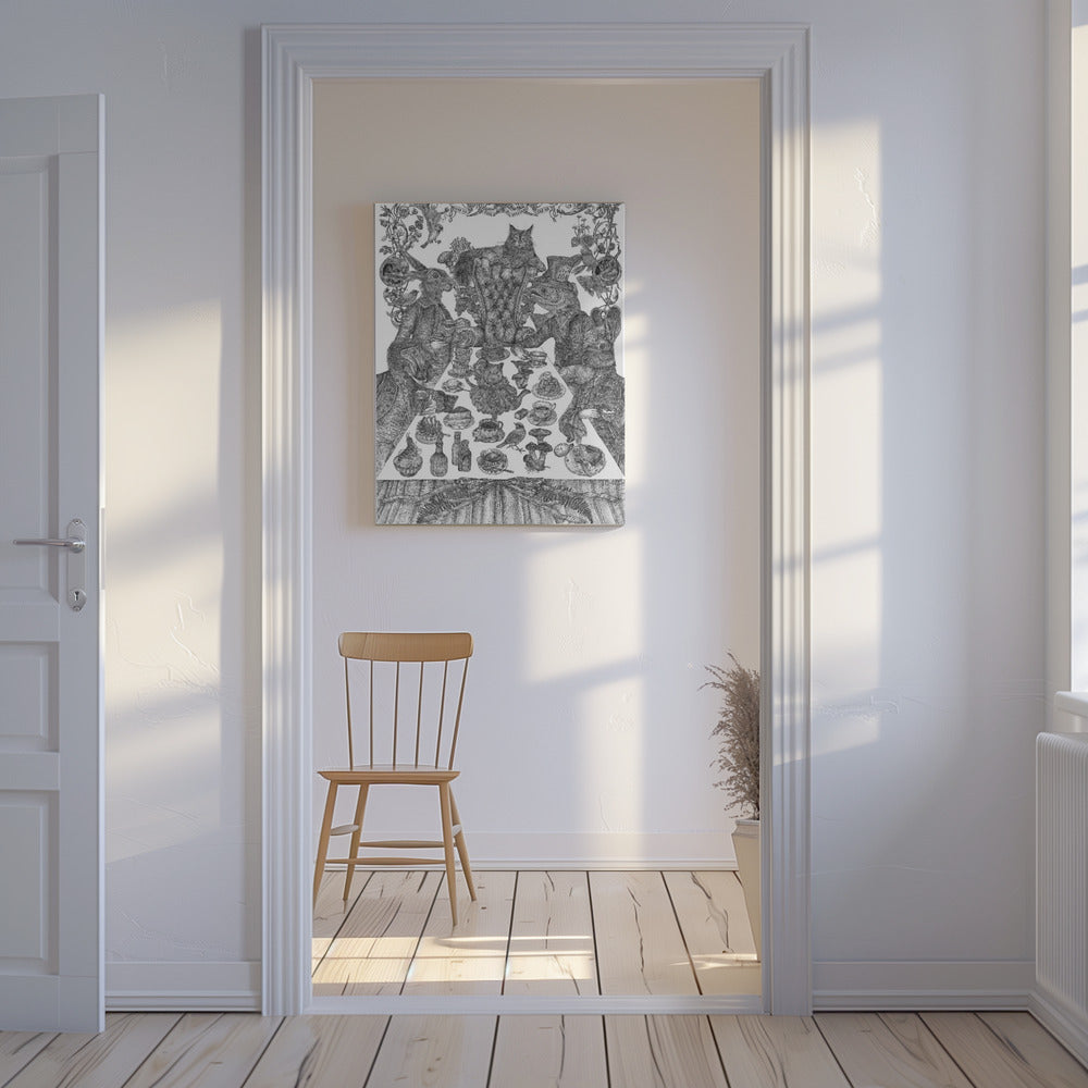 Mad Tea Party | Canvas