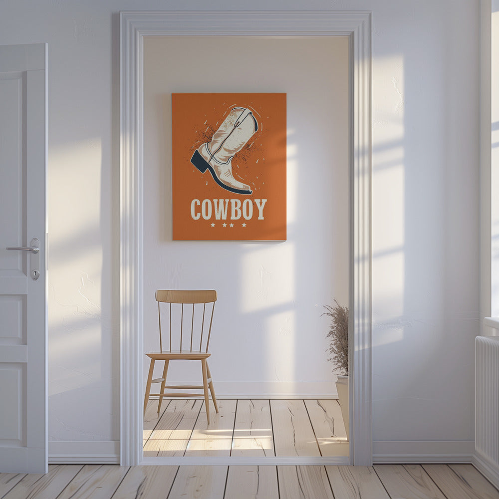 Cowboylaarzen Vintage | Canvas