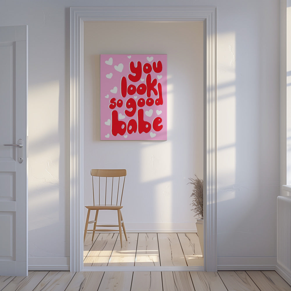 Je ziet er geweldig uit | Canvas