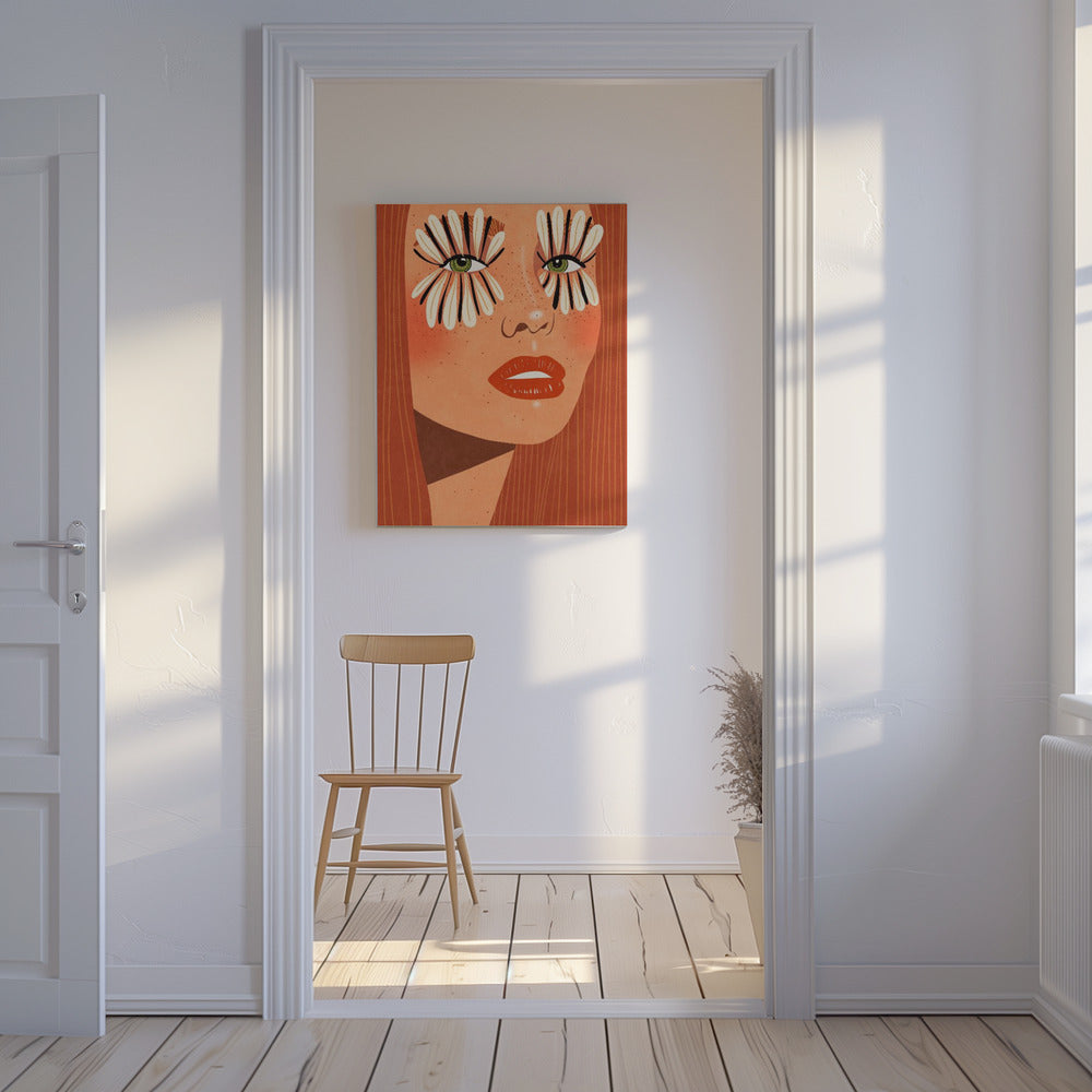 Bloemenogen | Canvas