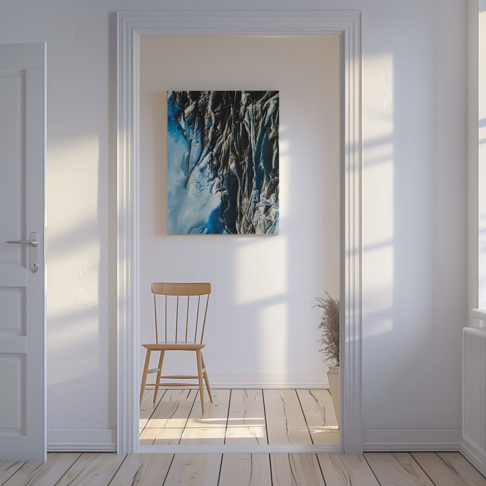 Statement Art - Marineblauw | Canvas