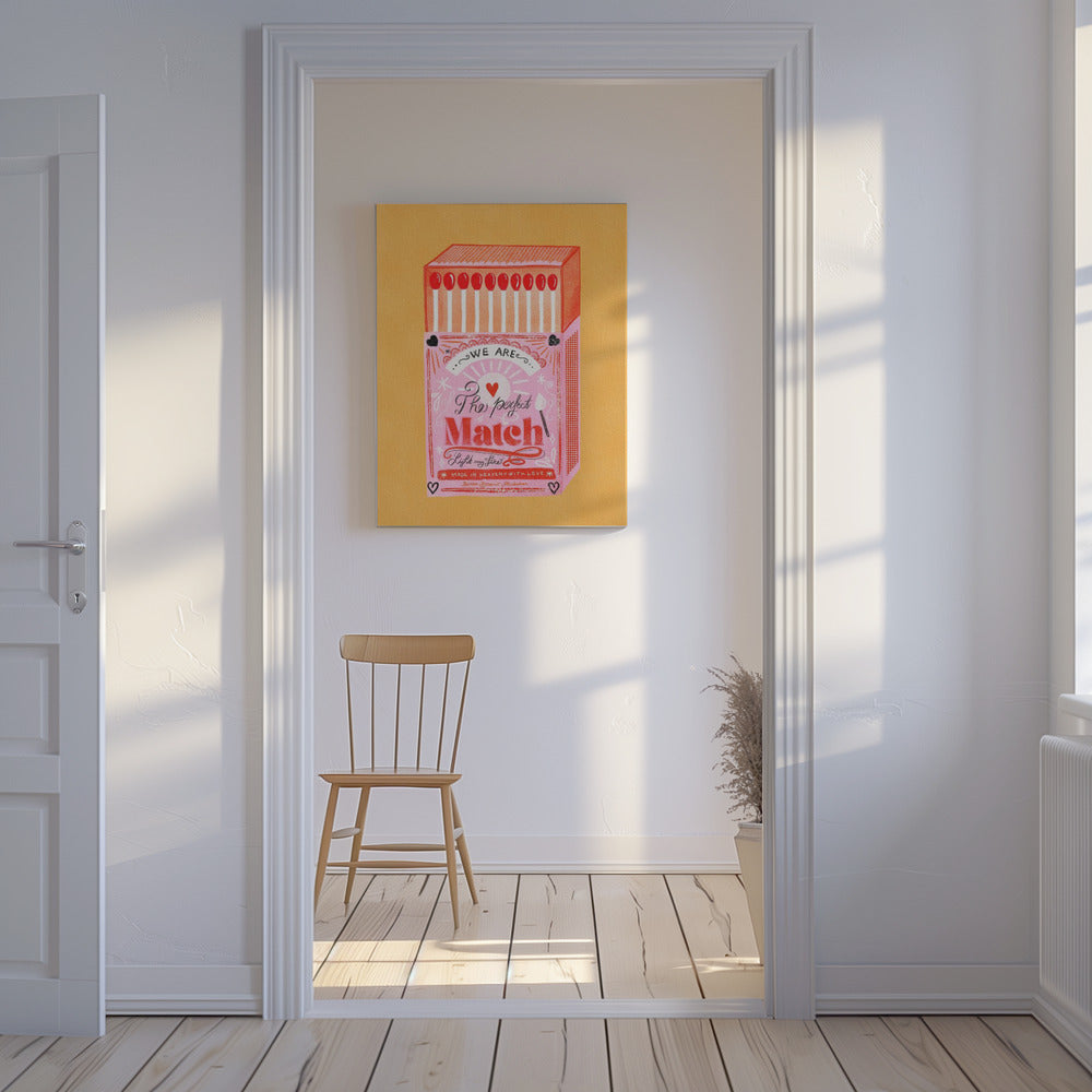 Luciferdoosje - De perfecte match | Canvas