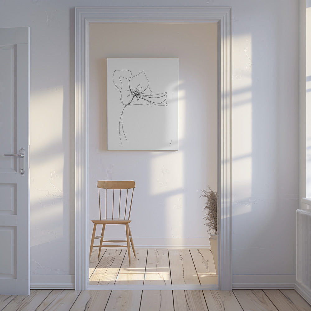 Grillige bloei | Canvas