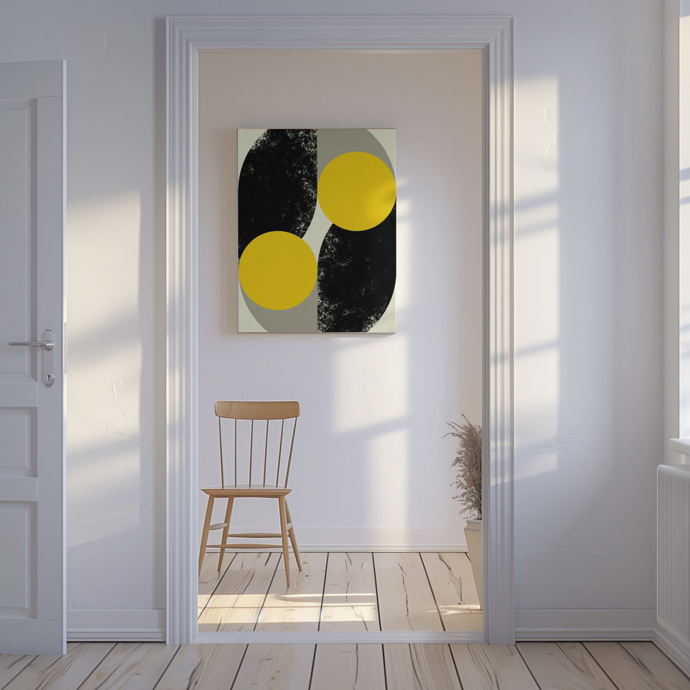 Dualiteit in beweging | Canvas