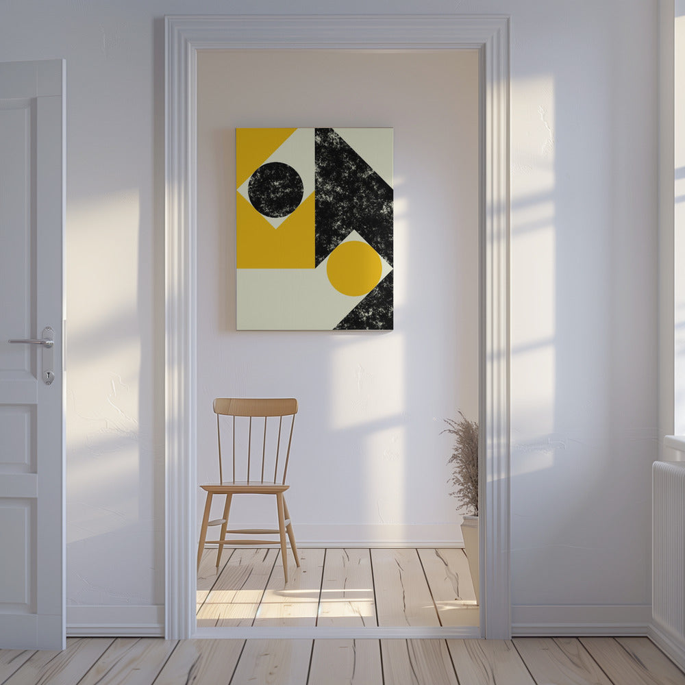 Gedurfde geometrische vormen | Canvas