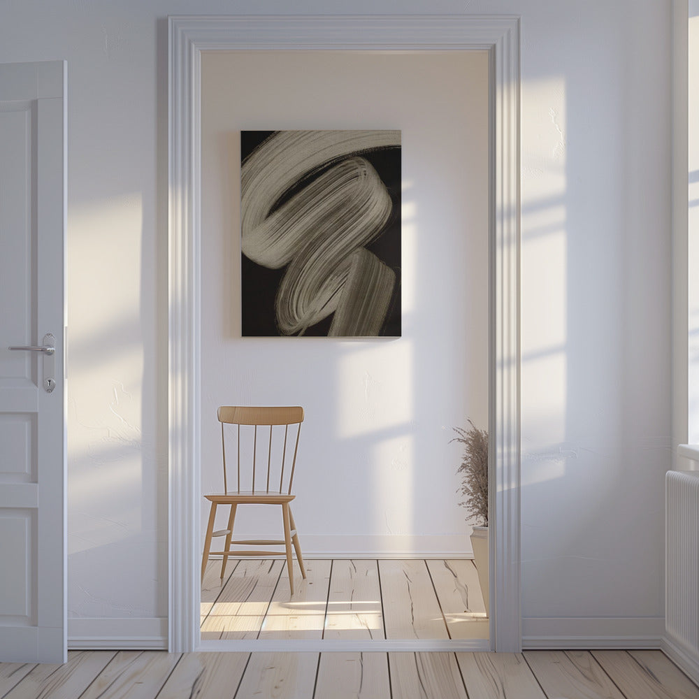 Penseelstreekwerveling | Canvas