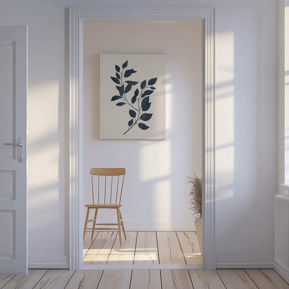 Botanisch silhouet 2 | Canvas